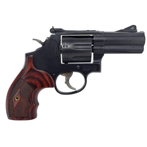 Smith & Wesson 170170 Performance Center 586 L-Comp 357 Mag 7rd 3" Blued Blued Carbon Steel Slide Checkered Altamont Rosewood Grip Smith & Wesson 170170 Performance Center 586 L-Comp 357 Mag 7rd 3" Blued Blued Carbon Steel Slide Checkered Altamont Rosewood Grip