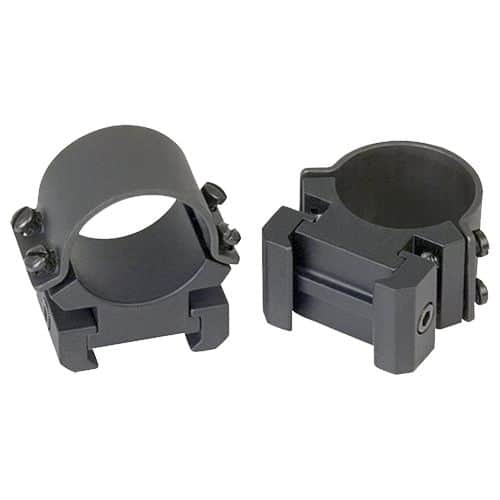 Weaver Mounts 49161 Scope Ring Set Sure Grip High Quick Detach 1" Black Gloss Steel Weaver Mounts 49161 Scope Ring Set Sure Grip High Quick Detach 1" Black Gloss Steel