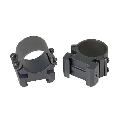 Weaver Mounts 49144 Scope Ring Set Sure Grip High Windage Adjustable 1" Matte Black Steel Weaver Mounts 49144 Scope Ring Set Sure Grip High Windage Adjustable 1" Matte Black Steel
