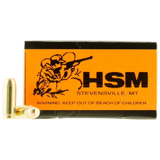 HSM 10MM2N Training 10mm Auto 180 gr Full Metal Jacket (FMJ) 50 Bx/ 20 Cs HSM 10MM2N Training 10mm Auto 180 gr Full Metal Jacket (FMJ) 50 Bx/ 20 Cs