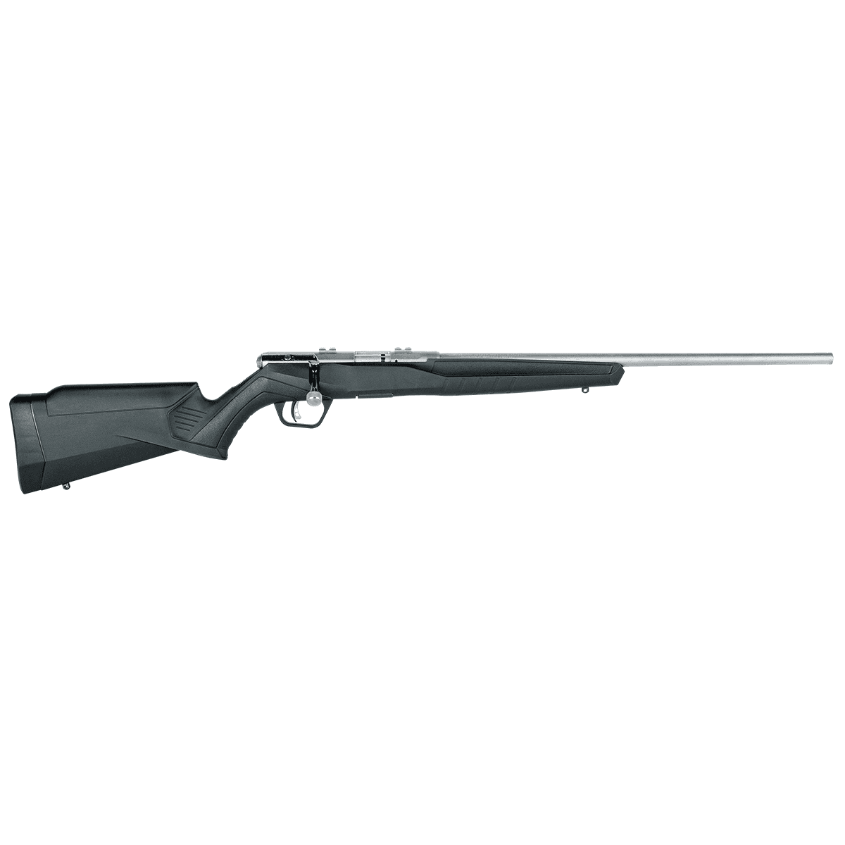 Savage Arms 70202 B22 FVSS 22 LR 10+1 Cap 21" HB Matte Stainless Rec/Barrel Matte Black Stock Right Hand (Full Size) Savage Arms 70202 B22 FVSS 22 LR 10+1 Cap 21" HB Matte Stainless Rec/Barrel Matte Black Stock Right Hand (Full Size)