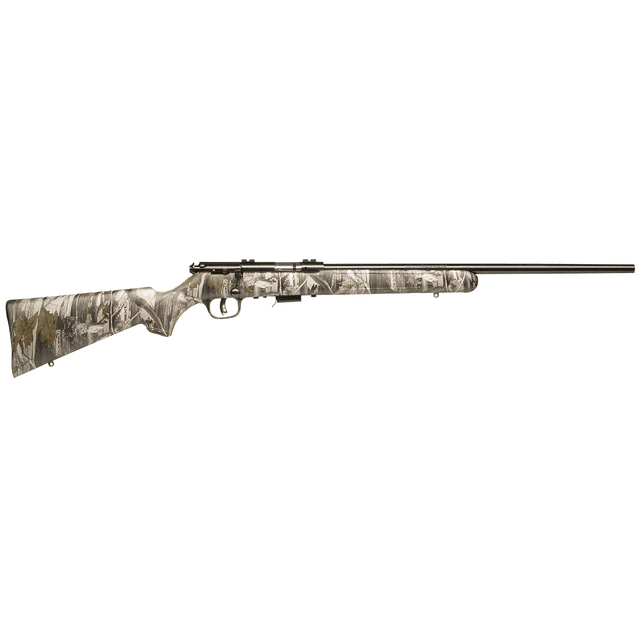 Savage Arms 26800 Mark II 22 LR 10+1 Cap 21" Matte Blued Rec/Barrel Next G-1 Camo Stock Right Hand (Full Size) with AccuTrigger Savage Arms 26800 Mark II 22 LR 10+1 Cap 21" Matte Blued Rec/Barrel Next G-1 Camo Stock Right Hand (Full Size) with AccuTrigger