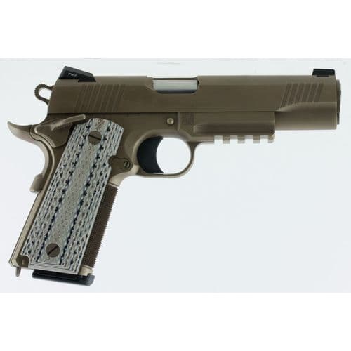 Colt Mfg O1070CQB 1911 Government Limited Edition 45 ACP 5" 8+1 Desert Sand Steel Frame & Slide with Gray G10 Grip & Accessory Rail Colt Mfg O1070CQB 1911 Government Limited Edition 45 ACP 5" 8+1 Desert Sand Steel Frame & Slide with Gray G10 Grip & Accessory Rail