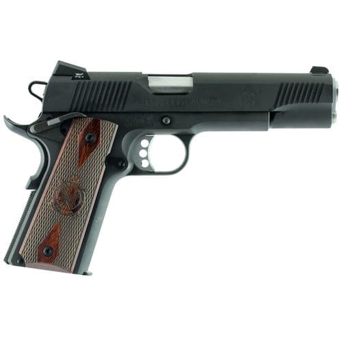 Springfield Armory PX9109LCA 1911 Loaded *CA Compliant 45 ACP 5" 7+1 Black Parkerized Carbon Steel Crossed Cannon Cocobolo Grip Springfield Armory PX9109LCA 1911 Loaded *CA Compliant 45 ACP 5" 7+1 Black Parkerized Carbon Steel Crossed Cannon Cocobolo Grip