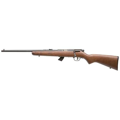 Savage Arms 50702 Mark II GL 22 LR 10+1 Cap 19" Matte Blued Rec/Barrel Satin Hardwood Stock Left Hand (Youth) with AccuTrigger Savage Arms 50702 Mark II GL 22 LR 10+1 Cap 19" Matte Blued Rec/Barrel Satin Hardwood Stock Left Hand (Youth) with AccuTrigger