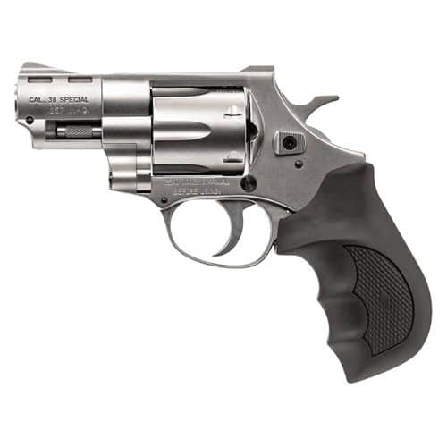 Tanfoglio 770127 Windicator 357 Mag 6rd 2" Nickel Steel Cylinder & Barrel Nickel Aluminum Frame Black Rubber Grip Tanfoglio 770127 Windicator 357 Mag 6rd 2" Nickel Steel Cylinder & Barrel Nickel Aluminum Frame Black Rubber Grip