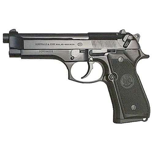 Beretta USA J92F300 92FS 9mm Luger 4.90" 10+1 Black Bruniton Steel Slide Black Polymer Grip (Made in USA) Beretta USA J92F300 92FS 9mm Luger 4.90" 10+1 Black Bruniton Steel Slide Black Polymer Grip (Made in USA)