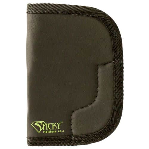 Sticky Holsters LG4 LG-4 Black/Green Latex Free Rubber Fits Lg Revolvers up to 3" Ambidextrous Sticky Holsters LG4 LG-4 Black/Green Latex Free Rubber Fits Lg Revolvers up to 3" Ambidextrous