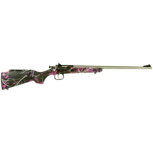 Crickett KSA2167 Crickett  22 LR 1rd 16.13" Stainless Steel Muddy Girl Synthetic Stock Right Hand (Youth) Crickett KSA2167 Crickett  22 LR 1rd 16.13" Stainless Steel Muddy Girl Synthetic Stock Right Hand (Youth)