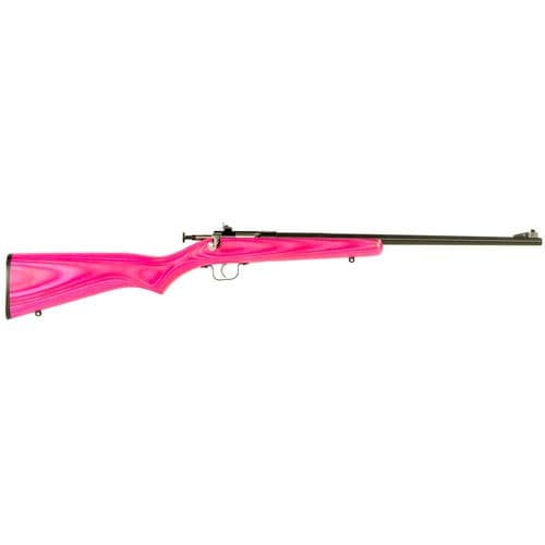Crickett KSA2225 Crickett  22 LR 1rd 16.12" Blued Pink Laminate Stock Right Hand (Youth) Crickett KSA2225 Crickett  22 LR 1rd 16.12" Blued Pink Laminate Stock Right Hand (Youth)