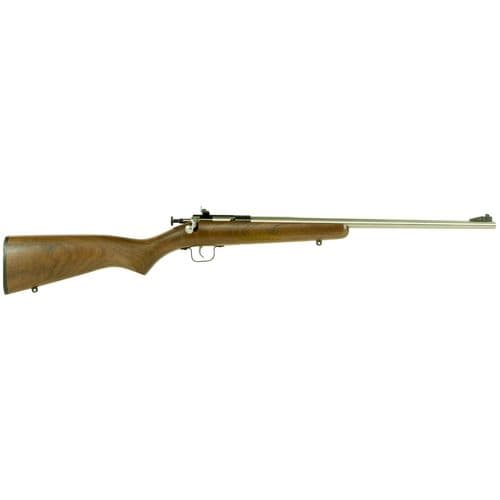 Crickett KSA3238 Crickett  22 LR 1rd 16.13" Blued Receiver Stainless Barrel Walnut Stock Right Hand (Youth) Crickett KSA3238 Crickett  22 LR 1rd 16.13" Blued Receiver Stainless Barrel Walnut Stock Right Hand (Youth)