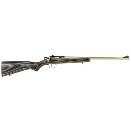 Crickett KSA2228 Crickett  22 LR 1rd 16.12" Blued Receiver Stainless Barrel Purple Laminate Right Hand (Youth) Crickett KSA2228 Crickett  22 LR 1rd 16.12" Blued Receiver Stainless Barrel Purple Laminate Right Hand (Youth)
