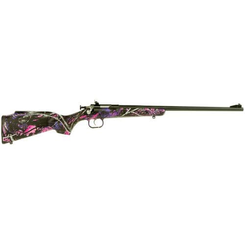 Crickett KSA2160PKG Crickett Package 22 LR 1rd 16.13" Blued Muddy Girl Synthetic Stock Right Hand (Youth) W/Scope Crickett KSA2160PKG Crickett Package 22 LR 1rd 16.13" Blued Muddy Girl Synthetic Stock Right Hand (Youth) W/Scope