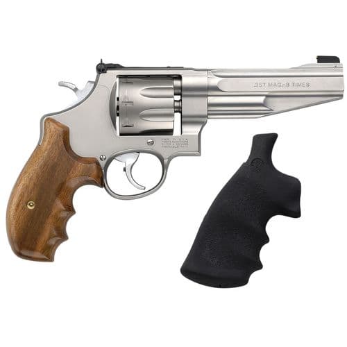 Smith & Wesson 170210 Performance Center 627 357 Mag 8rd 5" Stainless Matte Silver Stainless Steel Wood Grip Smith & Wesson 170210 Performance Center 627 357 Mag 8rd 5" Stainless Matte Silver Stainless Steel Wood Grip