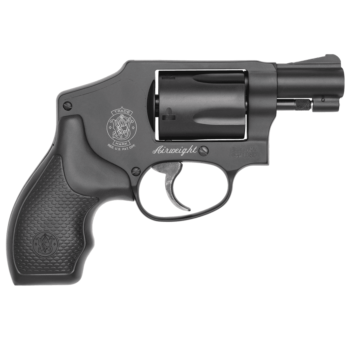Smith & Wesson 162810 Model 442 Airweight 38 S&W Spl +P Revolver Handgun Smith & Wesson 162810 Model 442 Airweight 38 S&W Spl +P Revolver Handgun