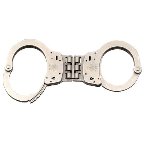 Smith & Wesson 350096 300 Hinged Handcuffs Handcuff Nickel Smith & Wesson 350096 300 Hinged Handcuffs Handcuff Nickel