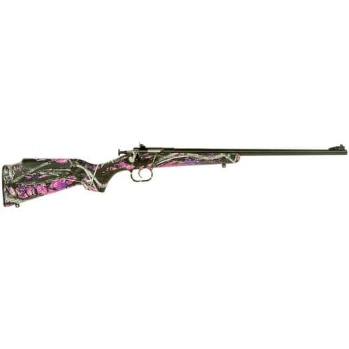 Crickett KSA2160 Crickett 22 LR 1rd 16.13" Blued Muddy Girl Synthetic Stock Right Hand (Youth) Crickett KSA2160 Crickett 22 LR 1rd 16.13" Blued Muddy Girl Synthetic Stock Right Hand (Youth)