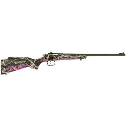 Crickett KSA2160 Crickett 22 LR 1rd 16.13" Blued Muddy Girl Synthetic Stock Right Hand (Youth) Crickett KSA2160 Crickett 22 LR 1rd 16.13" Blued Muddy Girl Synthetic Stock Right Hand (Youth)