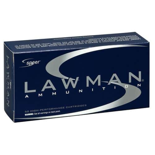Speer Ammo 53833 Lawman Clean Fire 38 Special +P 158 gr Total Metal Jacket (TMJ) 50 Bx/ 20 Cs Speer Ammo 53833 Lawman Clean Fire 38 Special +P 158 gr Total Metal Jacket (TMJ) 50 Bx/ 20 Cs