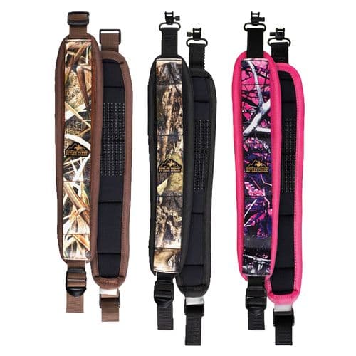 Butler Creek 181010 Comfort Stretch Sling with Uncle Mike's QD Swivels 2.25" W x 44" L Adjustable Muddy Girl Neoprene for Rifle Butler Creek 181010 Comfort Stretch Sling with Uncle Mike's QD Swivels 2.25" W x 44" L Adjustable Muddy Girl Neoprene for Rifle