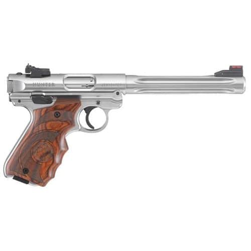Ruger MKIV Hunter 22LR 6.9" 10+1 Stainless Pistol 2 Ruger MKIV Hunter 22LR 6.9" 10+1 Stainless Pistol 2