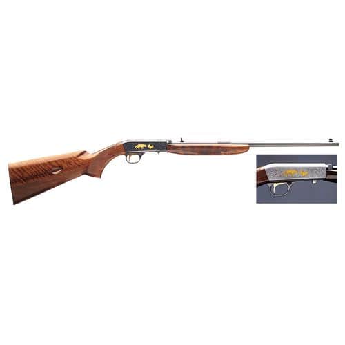Browning 021003102 SA-22 Grade VI 22 LR 10+1 19.30" Gloss American Walnut Satin Gray w/24K Gold Right Hand Browning 021003102 SA-22 Grade VI 22 LR 10+1 19.30" Gloss American Walnut Satin Gray w/24K Gold Right Hand