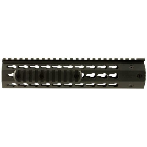 NcStar VMARFFKMC Keymod Handguard Free-Floating Aluminum Black Anodized 10" for AR-15, M4 NcStar VMARFFKMC Keymod Handguard Free-Floating Aluminum Black Anodized 10" for AR-15, M4