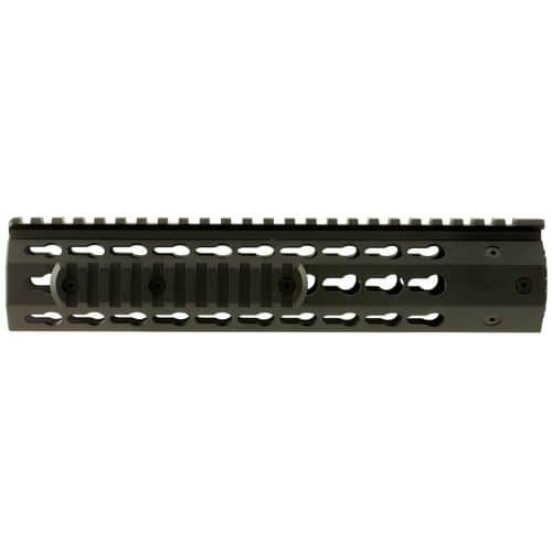 NcStar VMARFFKMC Keymod Handguard Free-Floating Aluminum Black Anodized 10" for AR-15, M4 NcStar VMARFFKMC Keymod Handguard Free-Floating Aluminum Black Anodized 10" for AR-15, M4