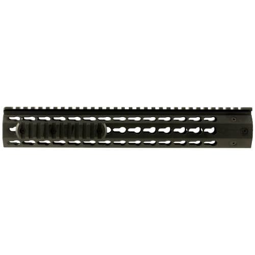 NcStar VMARFFKMM Keymod Handguard Free-Floating Aluminum Black Anodized 13" AR-15, M4 NcStar VMARFFKMM Keymod Handguard Free-Floating Aluminum Black Anodized 13" AR-15, M4