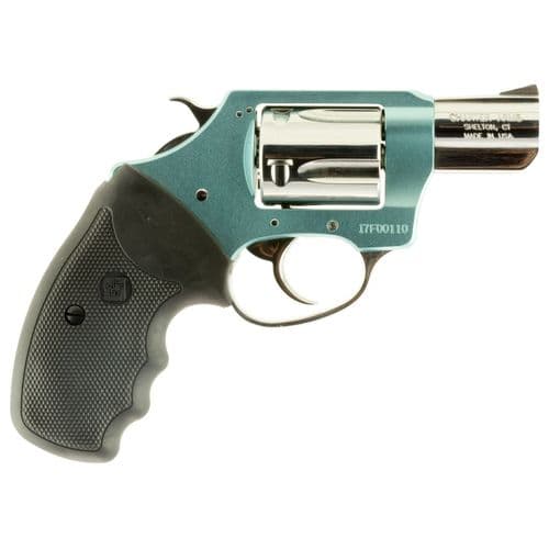 Charter Arms 53879 Undercover Lite 38 Special 5rd 2" Stainless Steel Barrel & Cylinder Blue Diamond Aluminum Frame with Black Rubber Grip Charter Arms 53879 Undercover Lite 38 Special 5rd 2" Stainless Steel Barrel & Cylinder Blue Diamond Aluminum Frame with Black Rubber Grip