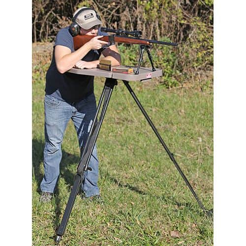 MTM Case-Gard HLST Hi-Low Shooting Table Black/FDE 18"-55" High MTM Case-Gard HLST Hi-Low Shooting Table Black/FDE 18"-55" High