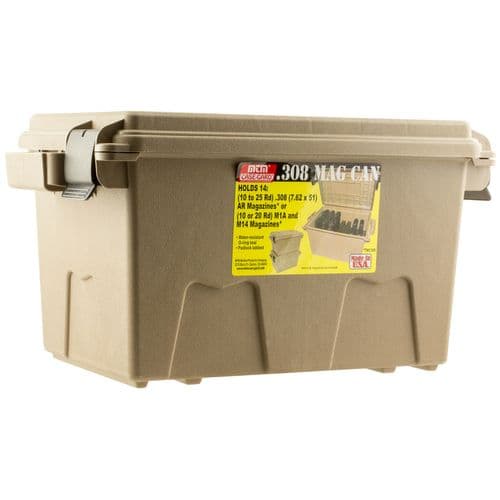 MTM Case-Gard TMC308 Tactical Mag Can 308 Win 7.62x51mm NATO AR Platform Flat Dark Earth Polymer MTM Case-Gard TMC308 Tactical Mag Can 308 Win 7.62x51mm NATO AR Platform Flat Dark Earth Polymer