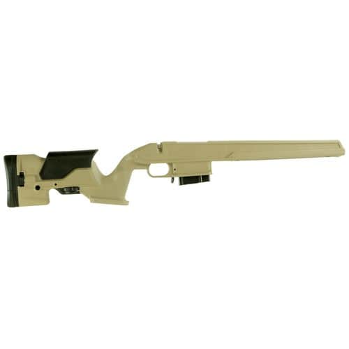 Archangel AA1500DT Precision Stock Desert Tan Synthetic Fixed with Adjustable Cheek Riser for Weatherby Vanguard; Howa 1500 Archangel AA1500DT Precision Stock Desert Tan Synthetic Fixed with Adjustable Cheek Riser for Weatherby Vanguard; Howa 1500