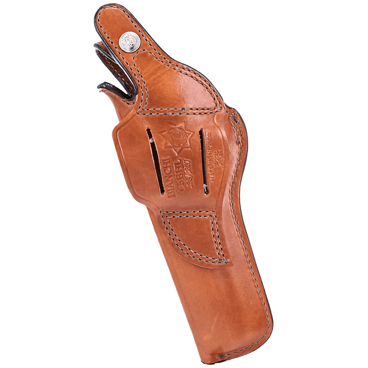 Bianchi 10309 5BHL Thumbsnap OWB Size 08 Tan Leather Belt Loop Fits S&W N Frame/Colt Anaconda Right Hand Bianchi 10309 5BHL Thumbsnap OWB Size 08 Tan Leather Belt Loop Fits S&W N Frame/Colt Anaconda Right Hand