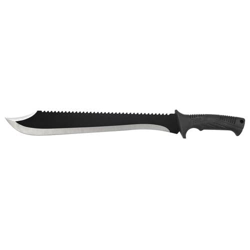 Schrade SCMACH2CP Mach 2 21" 3Cr13 Stainless Steel Blade TPR Black Handle Schrade SCMACH2CP Mach 2 21" 3Cr13 Stainless Steel Blade TPR Black Handle