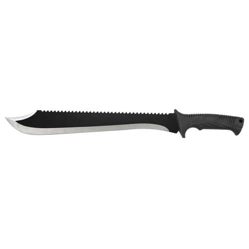Schrade SCMACH2CP Mach 2 21" 3Cr13 Stainless Steel Blade TPR Black Handle Schrade SCMACH2CP Mach 2 21" 3Cr13 Stainless Steel Blade TPR Black Handle