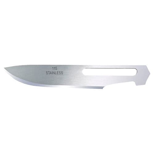 Havalon Knives HSC115XT5 Baracuta Replacement Blades 4.38" Stainless Steel Blade Silver 5 Blades Havalon Knives HSC115XT5 Baracuta Replacement Blades 4.38" Stainless Steel Blade Silver 5 Blades