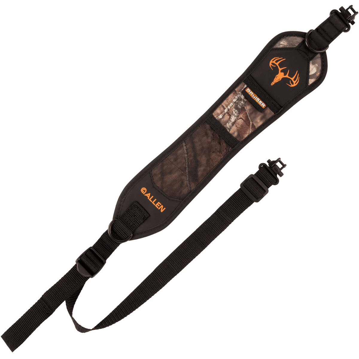 Bruiser Hypa-Lite Sling, Mossy Oak Break-Up Country Hypalon with Foam 21"-40" OAL Adjustable Design Swivels for Rifles - 8688 Bruiser Hypa-Lite Sling, Mossy Oak Break-Up Country Hypalon with Foam 21"-40" OAL Adjustable Design Swivels for Rifles - 8688