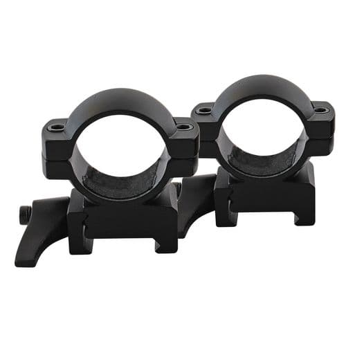 Traditions A1374 Scope Ring Set Weaver High Quick Detach 1" Matte Black Aluminum Traditions A1374 Scope Ring Set Weaver High Quick Detach 1" Matte Black Aluminum