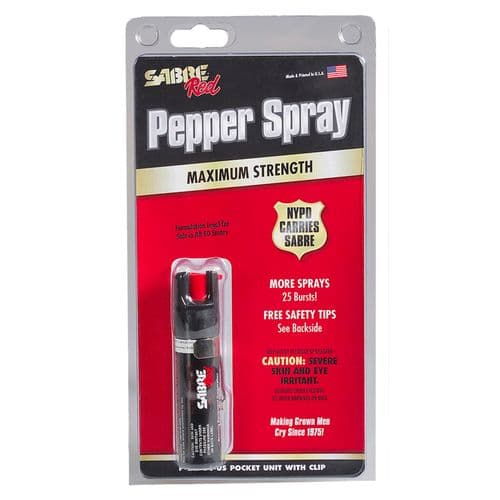 Sabre P220C Pocket P22 Pocket Unit Pepper Spray 8-10 ft Range 0.75 oz Sabre P220C Pocket P22 Pocket Unit Pepper Spray 8-10 ft Range 0.75 oz