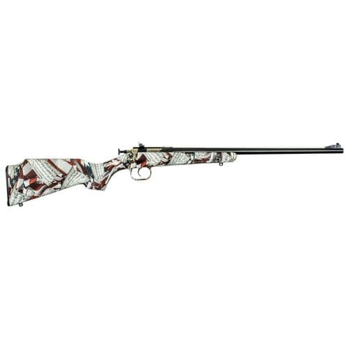 Crickett KSA2168 Crickett 22 LR 1rd 16.13" Blued American Flag & Amendment Synthetic Stock Right Hand (Youth) Crickett KSA2168 Crickett 22 LR 1rd 16.13" Blued American Flag & Amendment Synthetic Stock Right Hand (Youth)