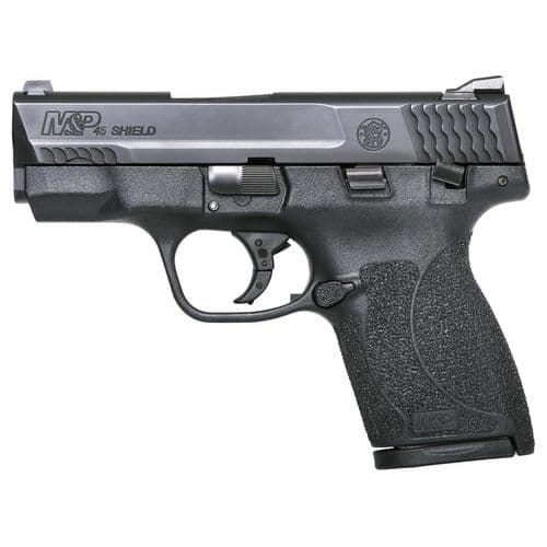 Smith & Wesson 11704 M&P Shield M2.0 *MA Compliant 45 ACP 3.30" 6+1 Matte Black Black Armornite Stainless Steel Slide Black Polymer Grip Smith & Wesson 11704 M&P Shield M2.0 *MA Compliant 45 ACP 3.30" 6+1 Matte Black Black Armornite Stainless Steel Slide Black Polymer Grip