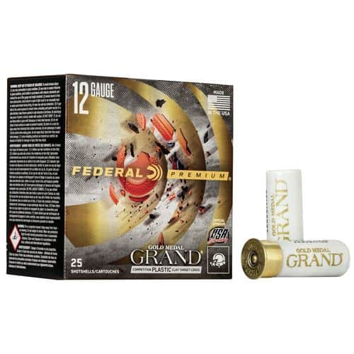 Federal Premium Gold Medal Grand Shotgun Shells - 12 Ga - 2 3/4 - 1 1/8oz - 7.5sho 2 Federal Premium Gold Medal Grand Shotgun Shells - 12 Ga - 2 3/4 - 1 1/8oz - 7.5sho 2