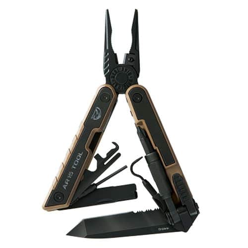 Real Avid AVAR15T AR15 Tool Black 3.25" 440C Stainless Steel Part Serrated G10 Black Handle AR-Platform Real Avid AVAR15T AR15 Tool Black 3.25" 440C Stainless Steel Part Serrated G10 Black Handle AR-Platform