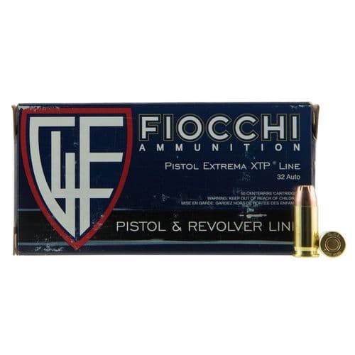 Fiocchi 32XTP Extrema 32 ACP 60 gr XTP Hollow Point 50 Bx/ 10 Cs Fiocchi 32XTP Extrema 32 ACP 60 gr XTP Hollow Point 50 Bx/ 10 Cs