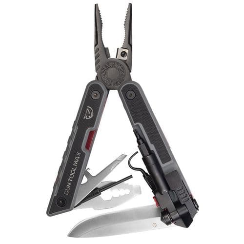 Real Avid AVGTMAX Gun Tool Max Black 3.25" 440 Stainless Steel Plain G10 Black Handle Real Avid AVGTMAX Gun Tool Max Black 3.25" 440 Stainless Steel Plain G10 Black Handle