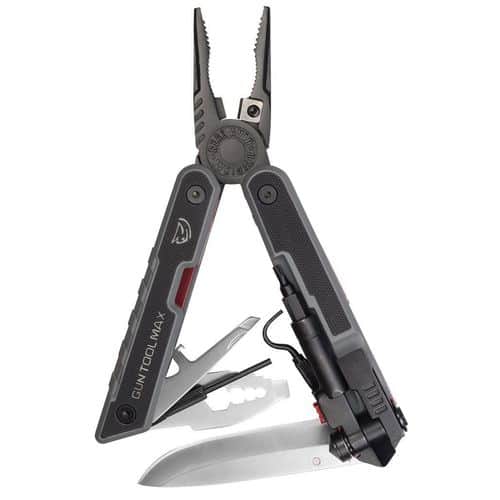 Real Avid AVGTMAX Gun Tool Max Black 3.25" 440 Stainless Steel Plain G10 Black Handle Real Avid AVGTMAX Gun Tool Max Black 3.25" 440 Stainless Steel Plain G10 Black Handle