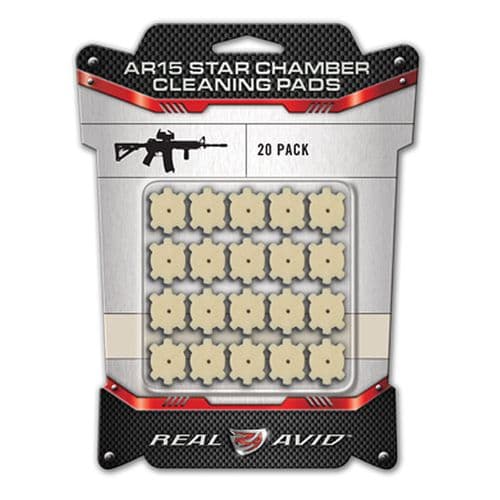 Real Avid AVAR15CP AR15 Star Chamber Pads Wool 20 Per Pack Real Avid AVAR15CP AR15 Star Chamber Pads Wool 20 Per Pack