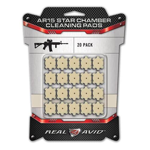Real Avid AVAR15CP AR15 Star Chamber Pads Wool 20 Per Pack Real Avid AVAR15CP AR15 Star Chamber Pads Wool 20 Per Pack