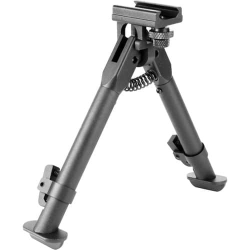 Aim Sports BPARSS Handguard Rail Bipod Black Hardcoat Anodized 6.5-9" Steel/Aluminum 2 Aim Sports BPARSS Handguard Rail Bipod Black Hardcoat Anodized 6.5-9" Steel/Aluminum 2